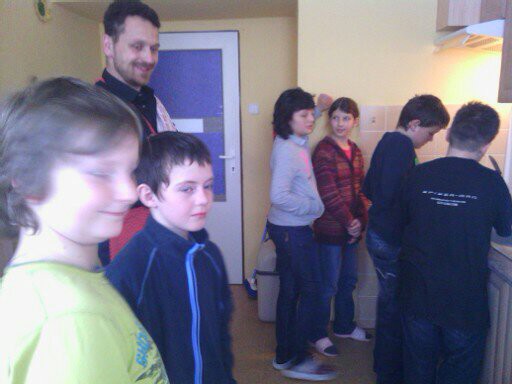 Smažení palačinek 26. 2. 2013