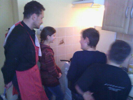 Smažení palačinek 26. 2. 2013
