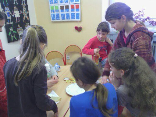 Smažení palačinek 26. 2. 2013