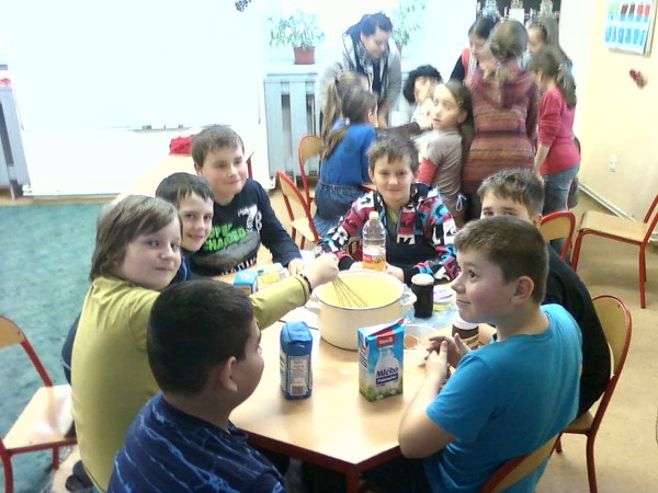 Smažení palačinek 26. 2. 2013
