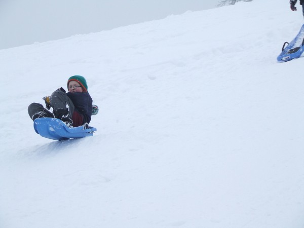 Sáňkování 16. a 20. 1. 2013
