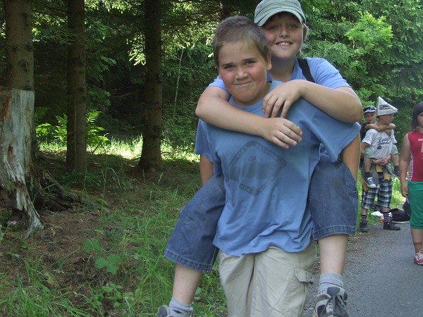 Výlet družiny na Ztracenku 13.6. 2013