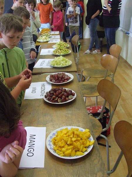 Ochutnávka ovoce do škol 11. 6. 2015