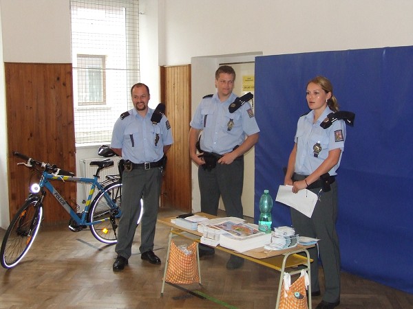 Cyklistický rádce s PČR 15. 6. 2015