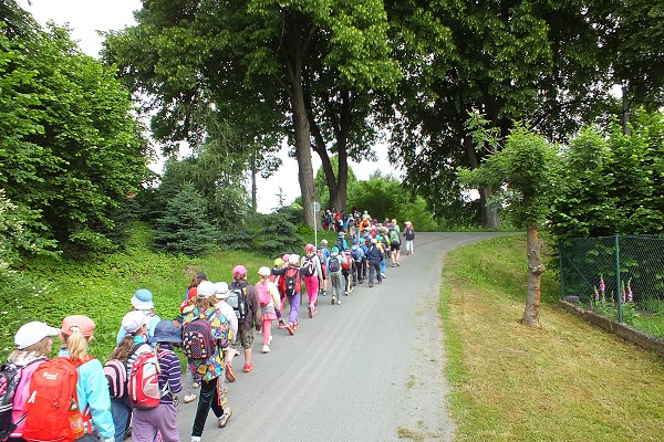 Školní výlet - podél Otavy 17. 6. 2015