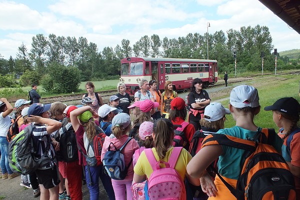 Školní výlet - podél Otavy 17. 6. 2015