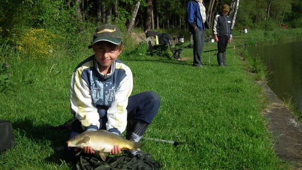 Rybolov v Divišověl 25. 5. 2017
