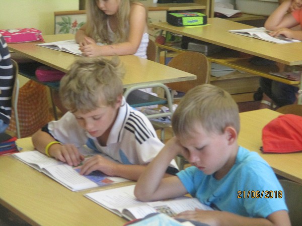 Pasování na čtenáře 21. 6. 2018