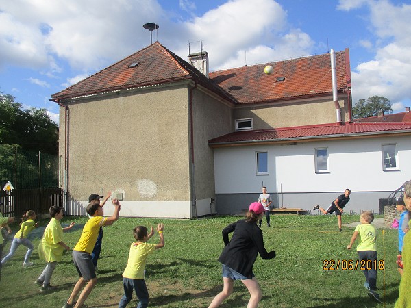 Turnaj ve vybíjené 22. 6. 2018